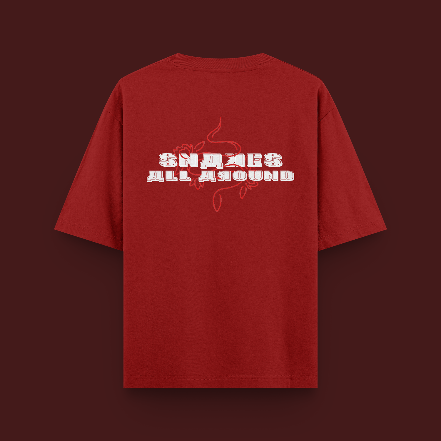SNAKES ALL AROUND - RED