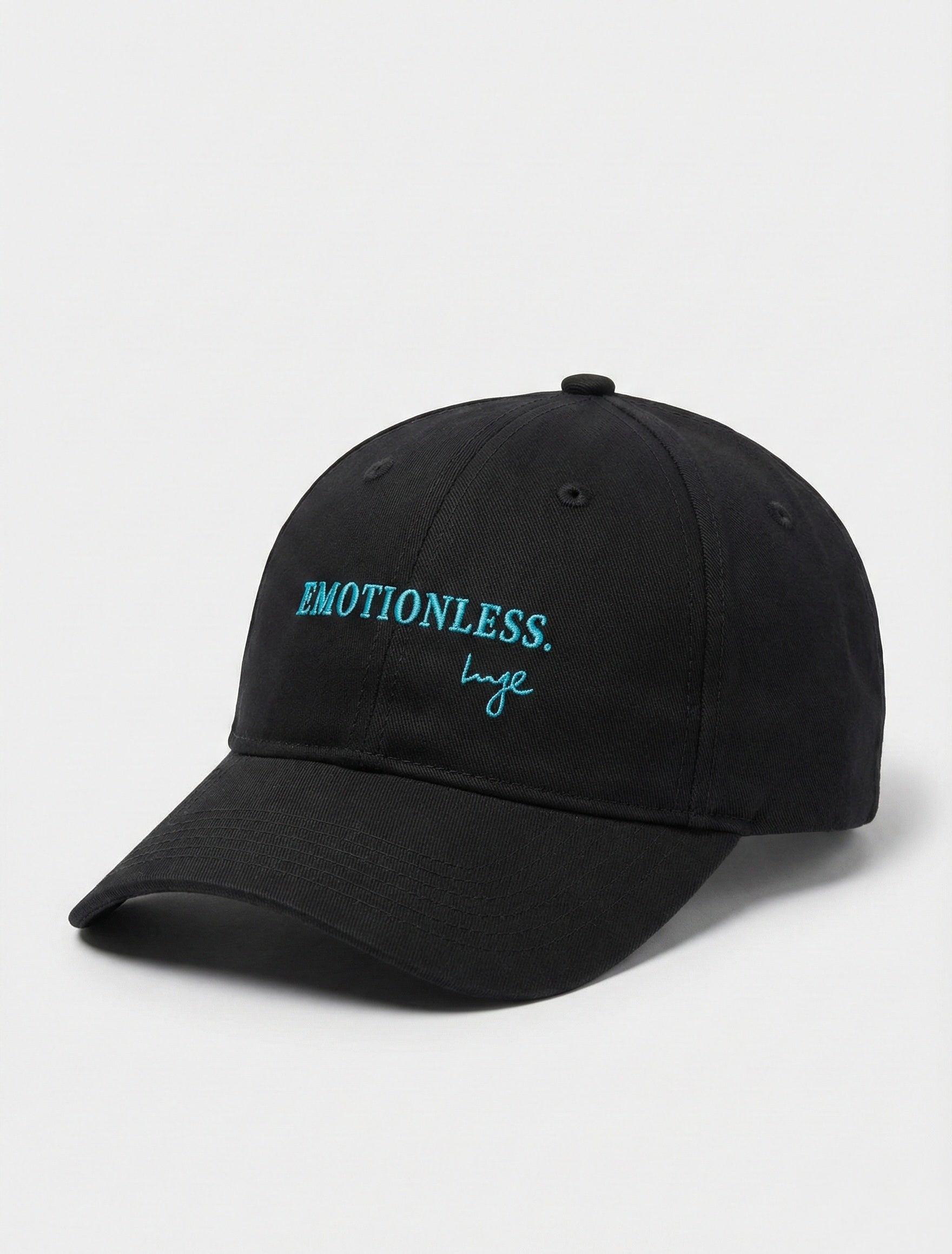 EMOTIONLESS BASEBALL CAP - BLACK