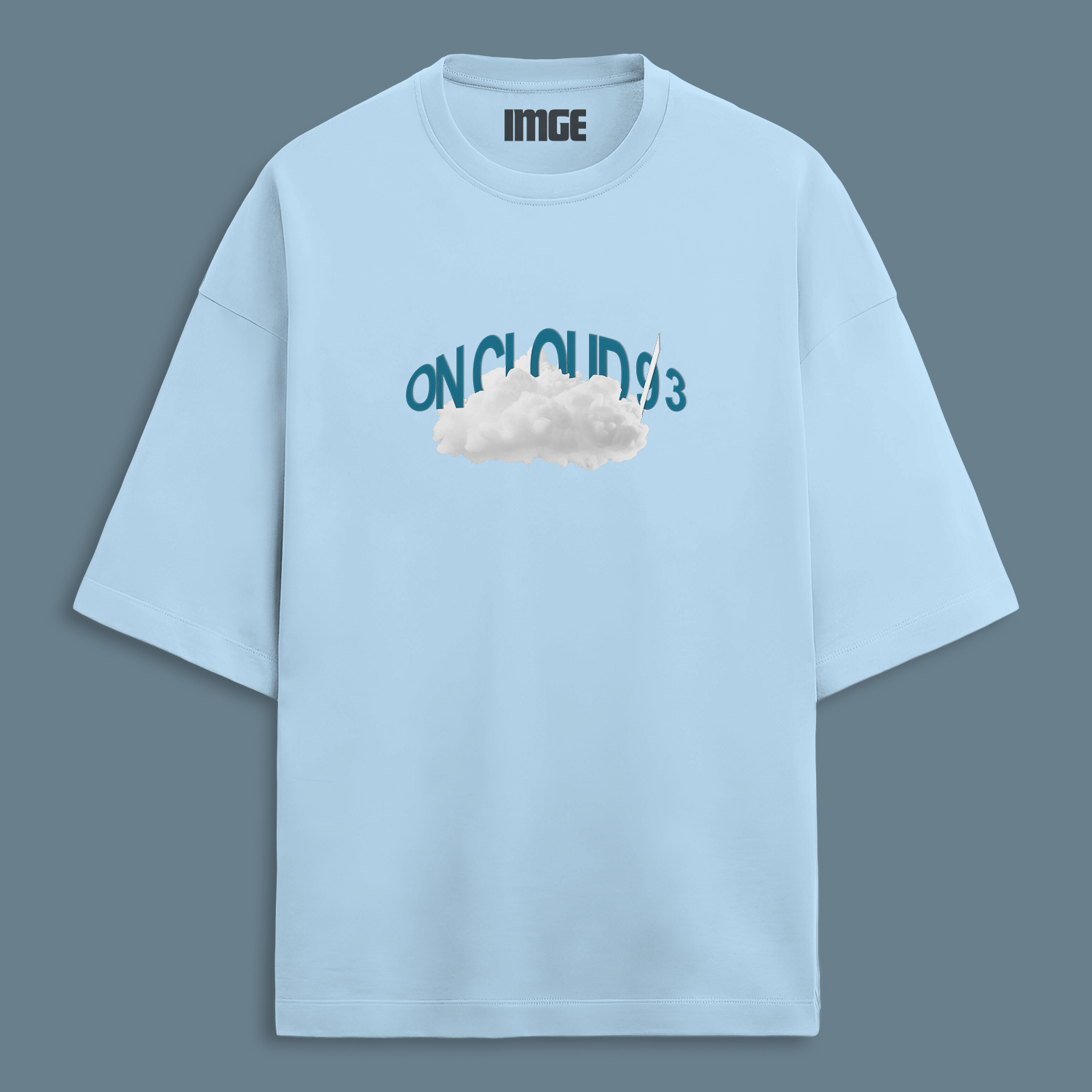 ON CLOUD 3 TEE - LIGHT BLUE