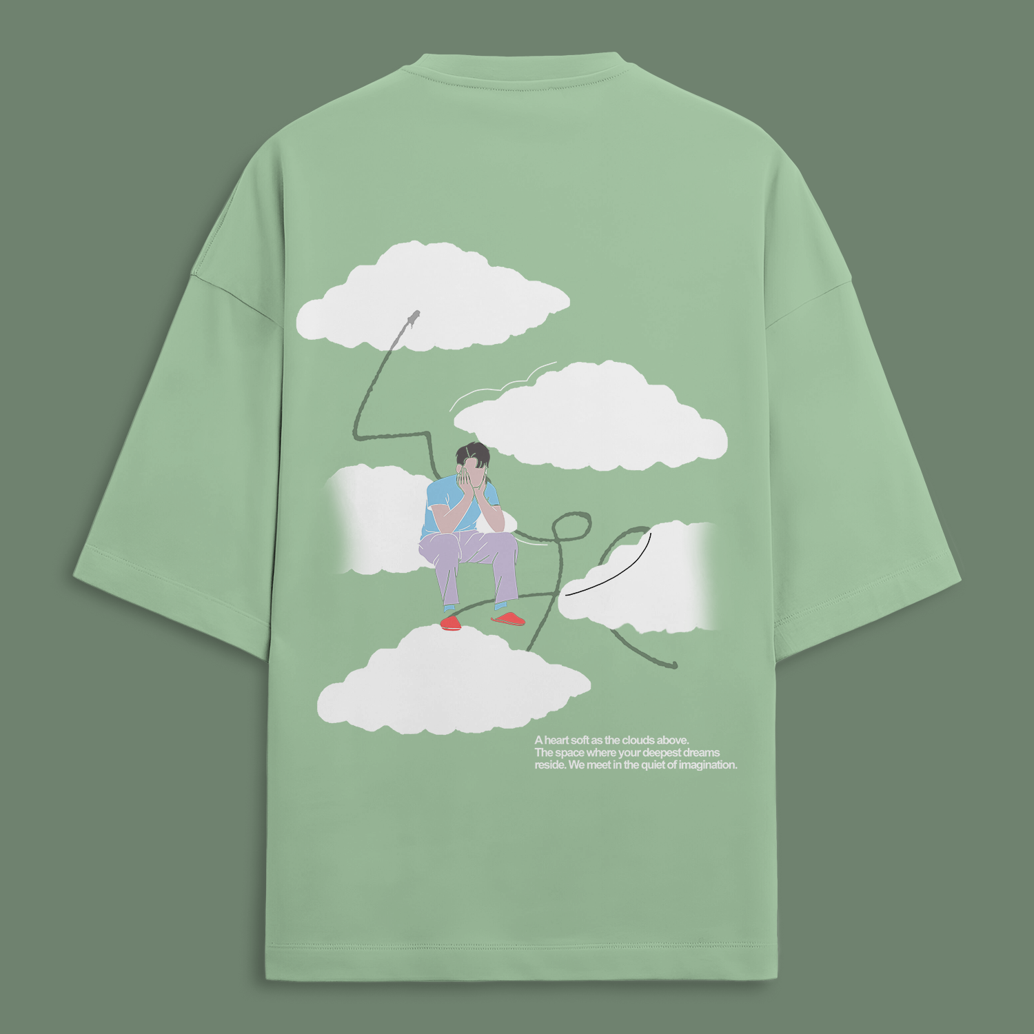 ON CLOUD 3 TEE - JADE