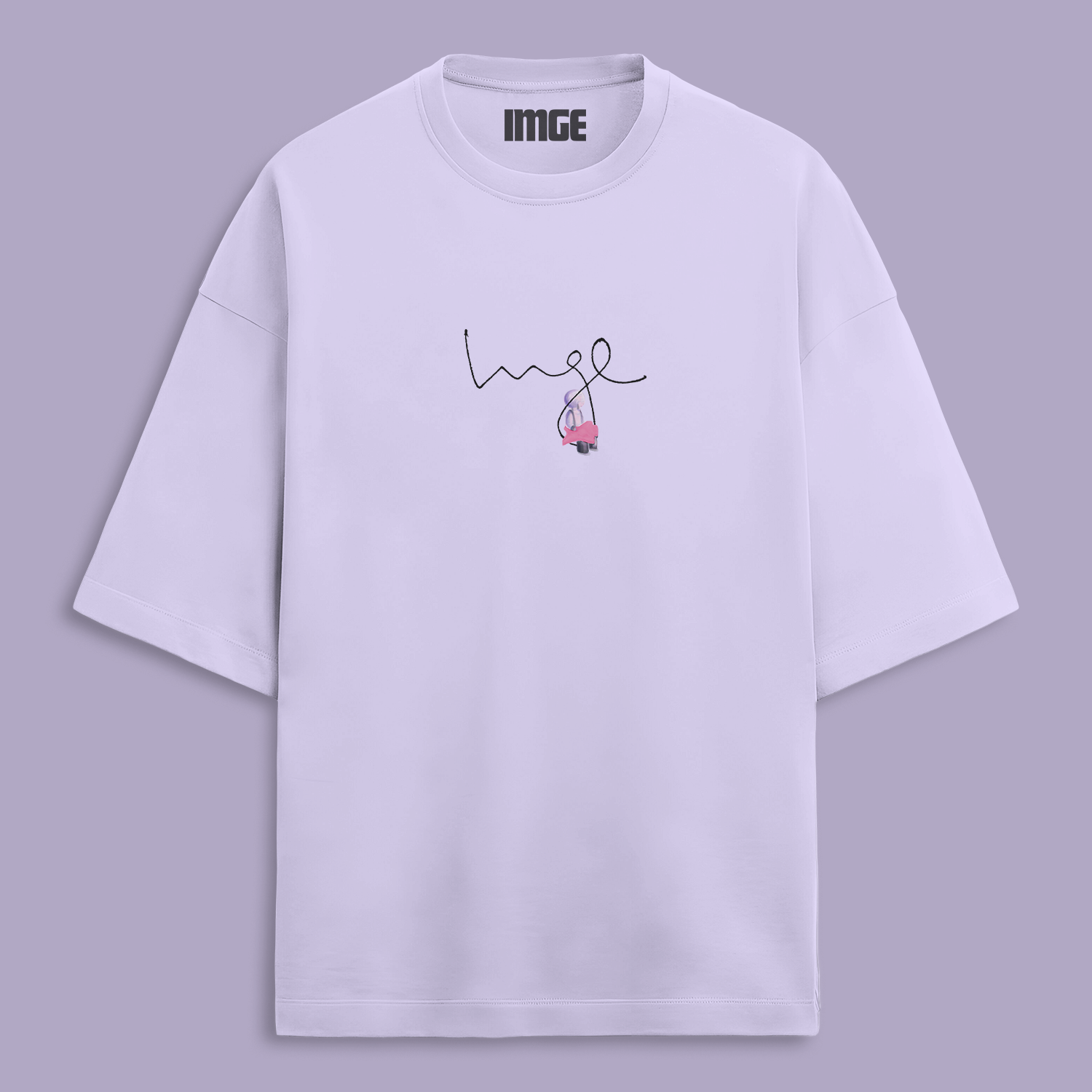 KID IN YOU TEE - LAVENDER