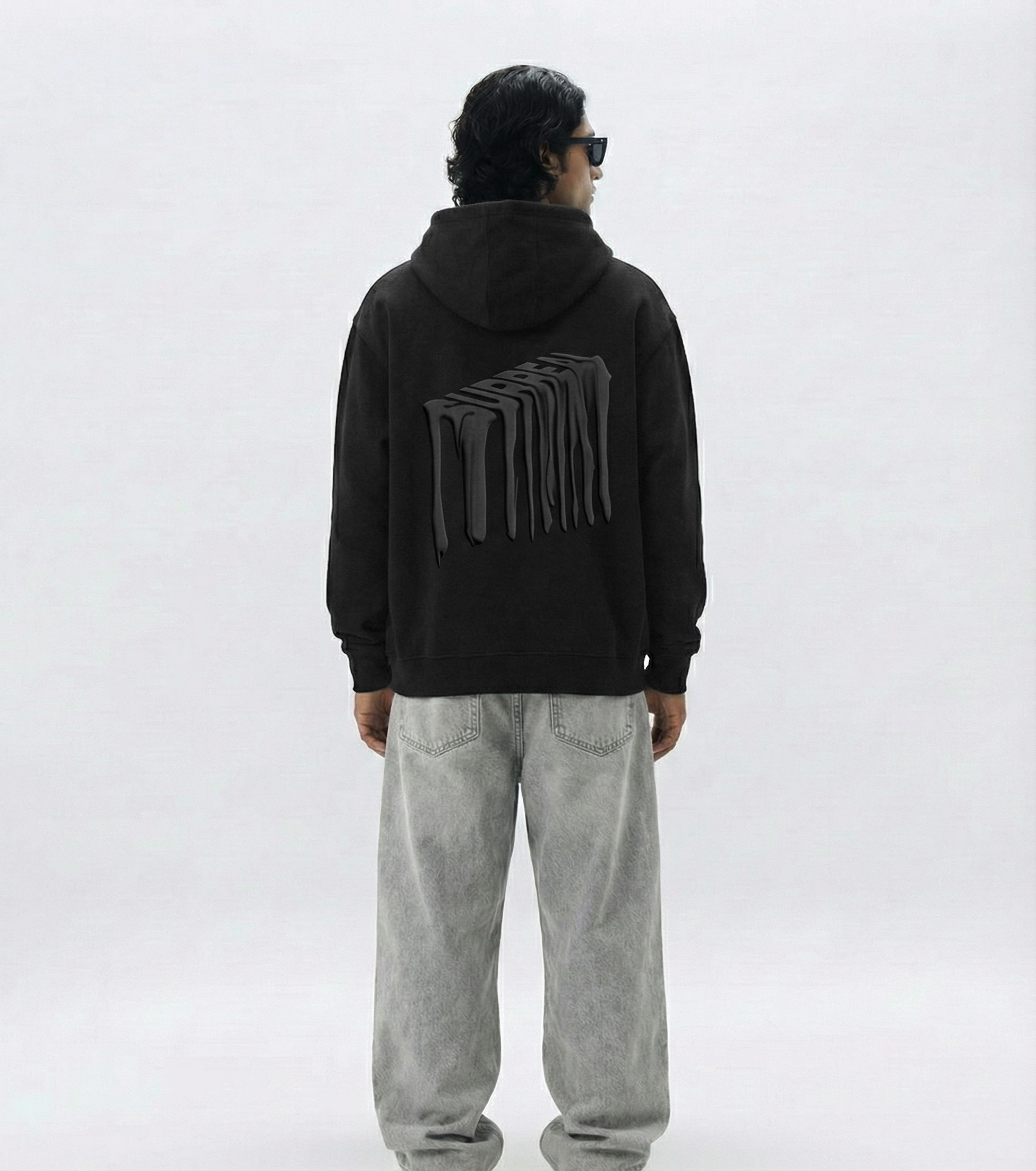 SURREAL HOODIE - BLACK