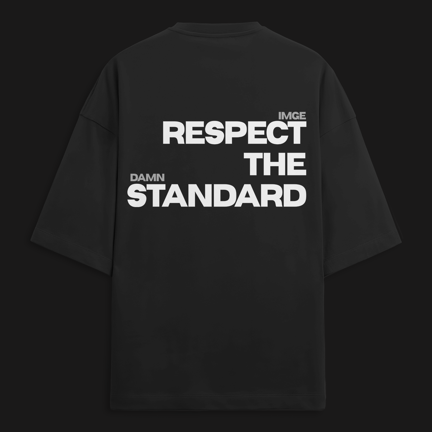 RESPECT TEE - BLACK