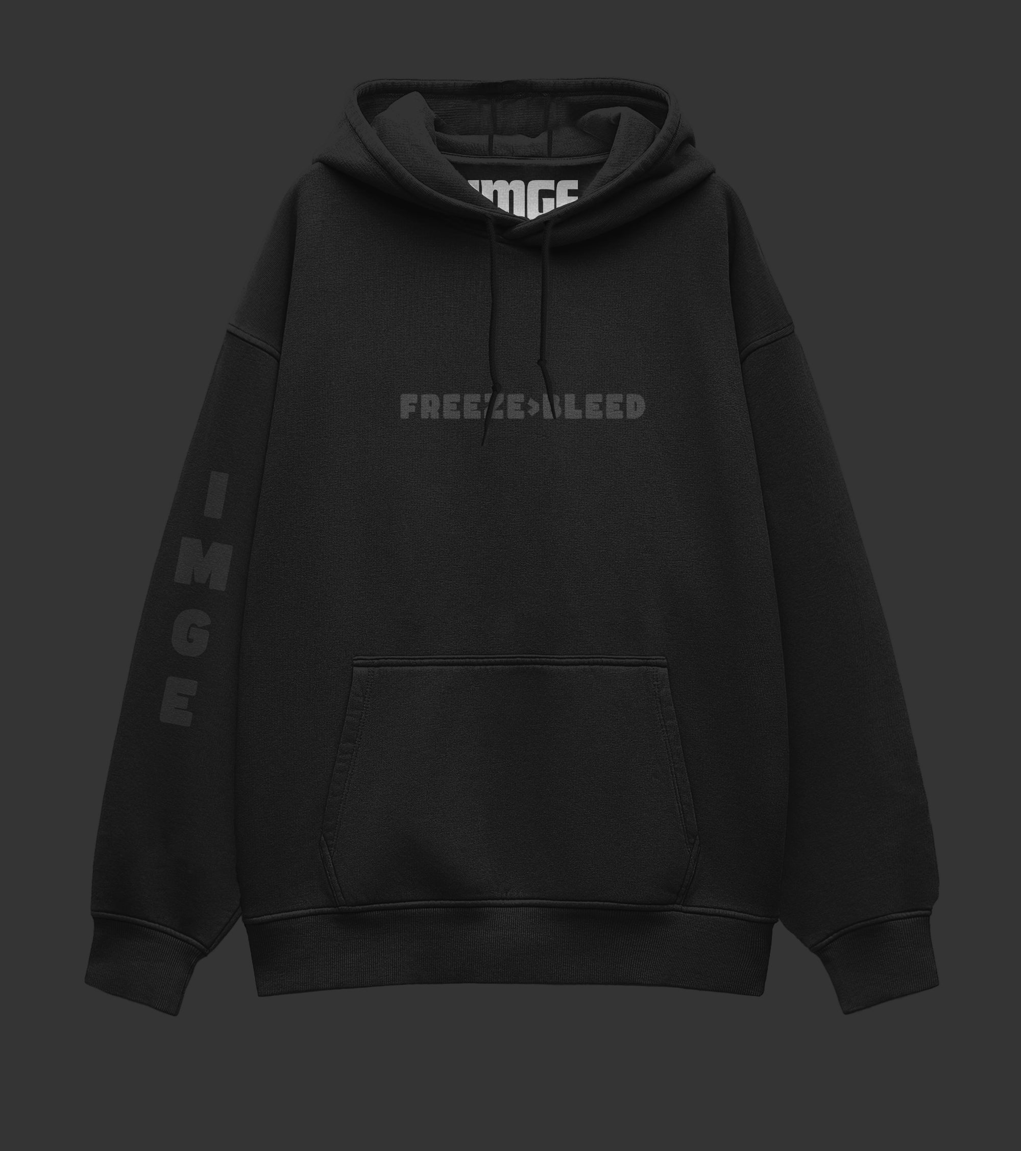 COLD BLOODED HOODIE - BLACK