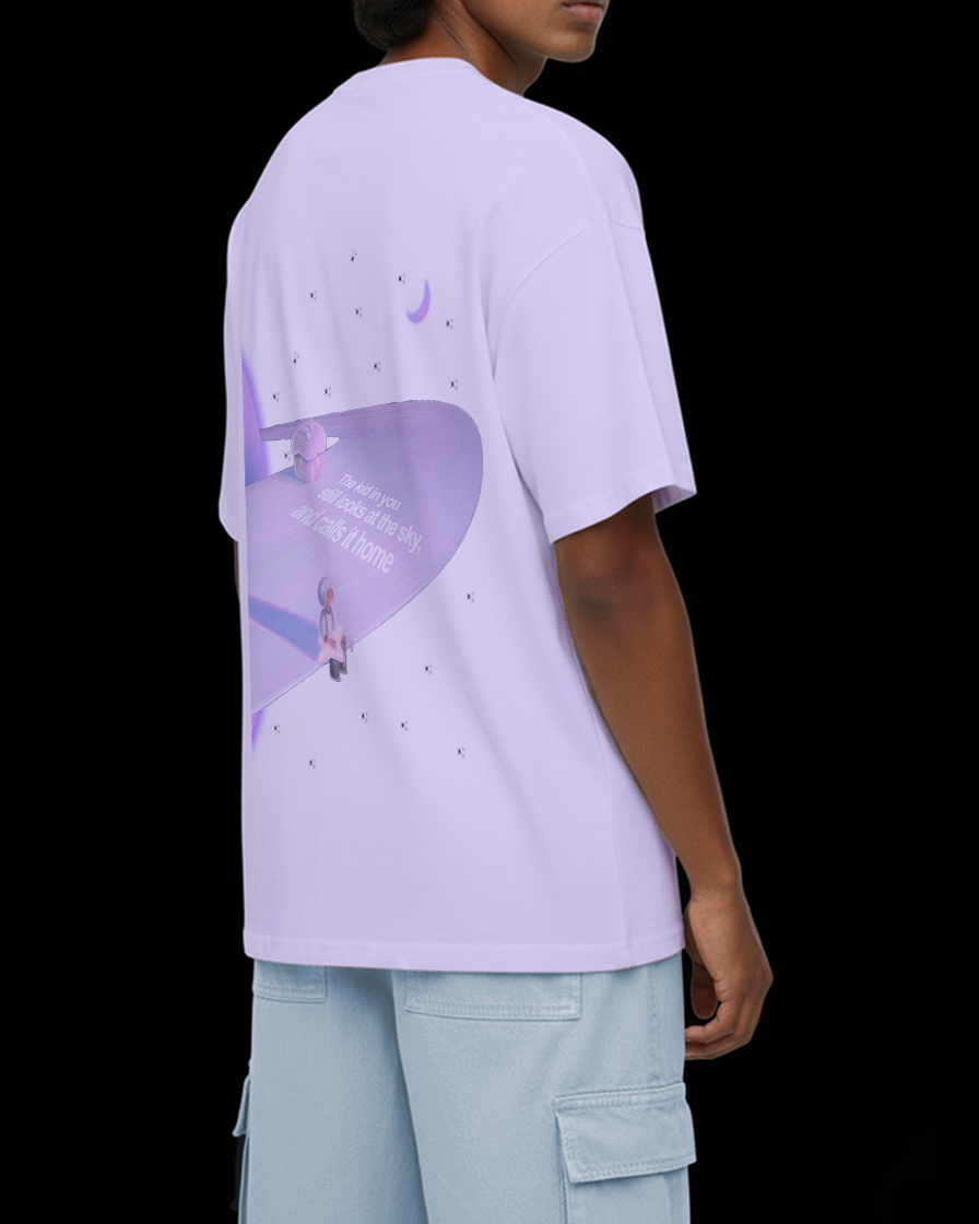 KID IN YOU TEE - LAVENDER
