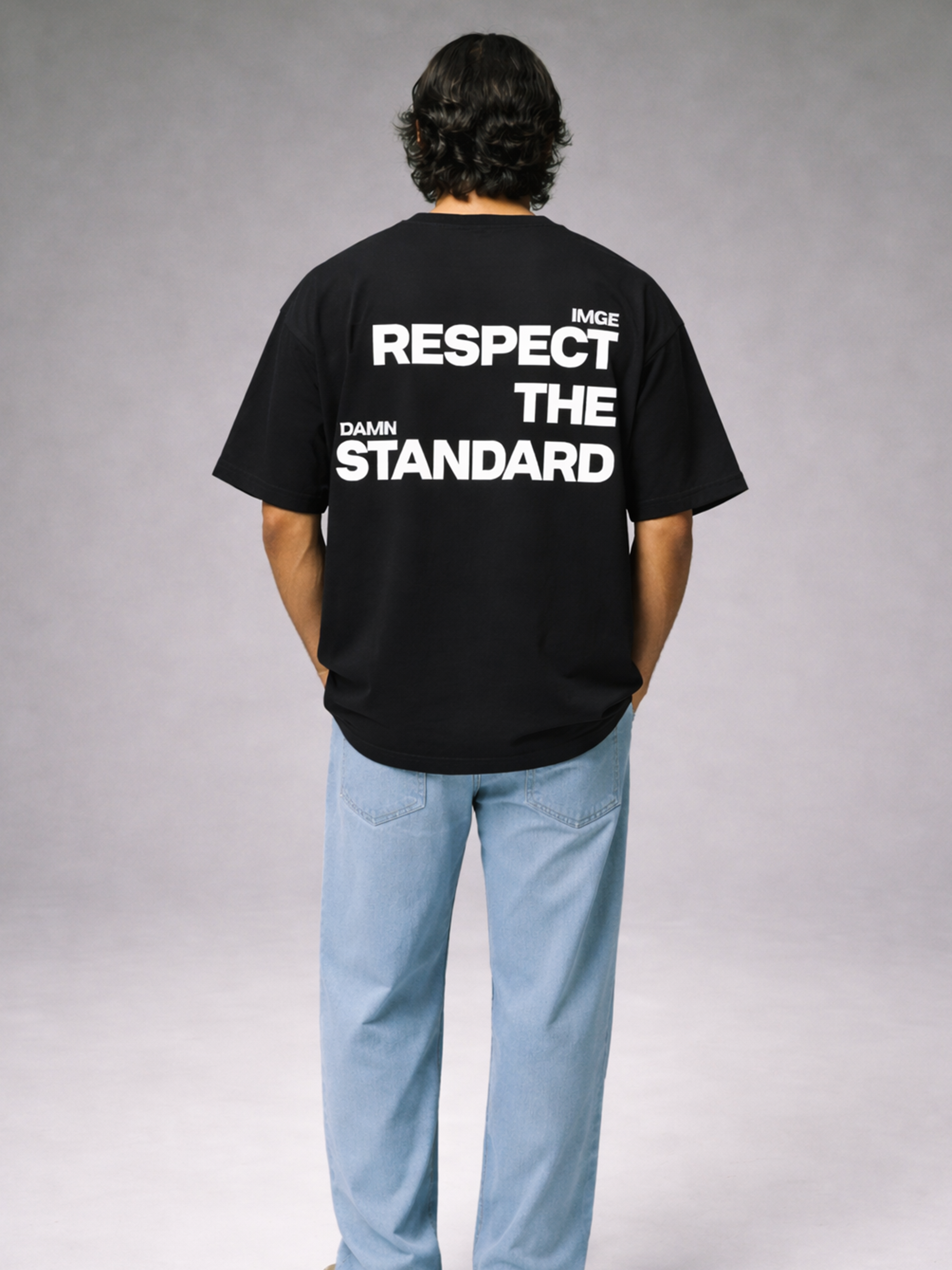 RESPECT TEE - BLACK