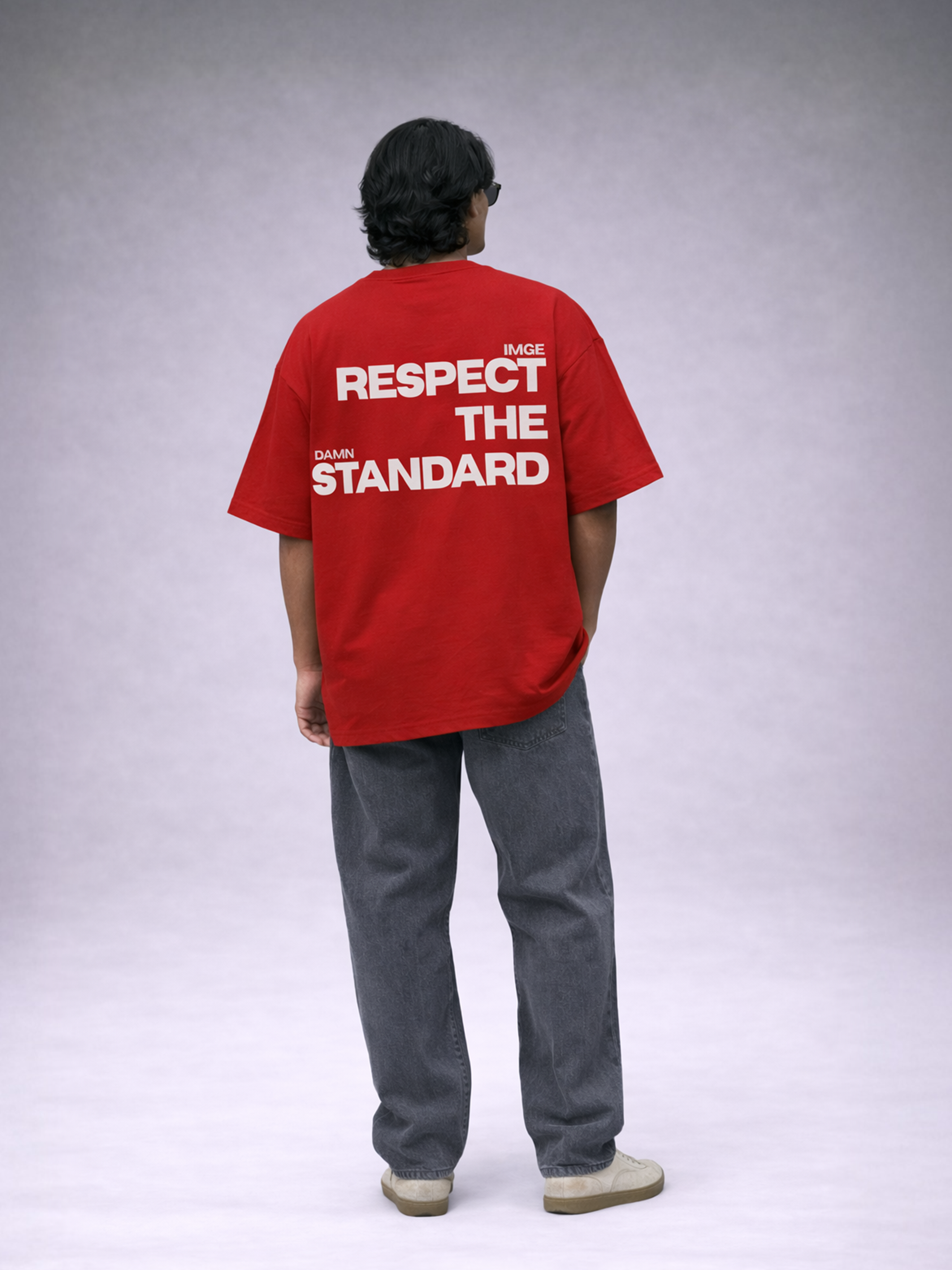RESPECT TEE - RED