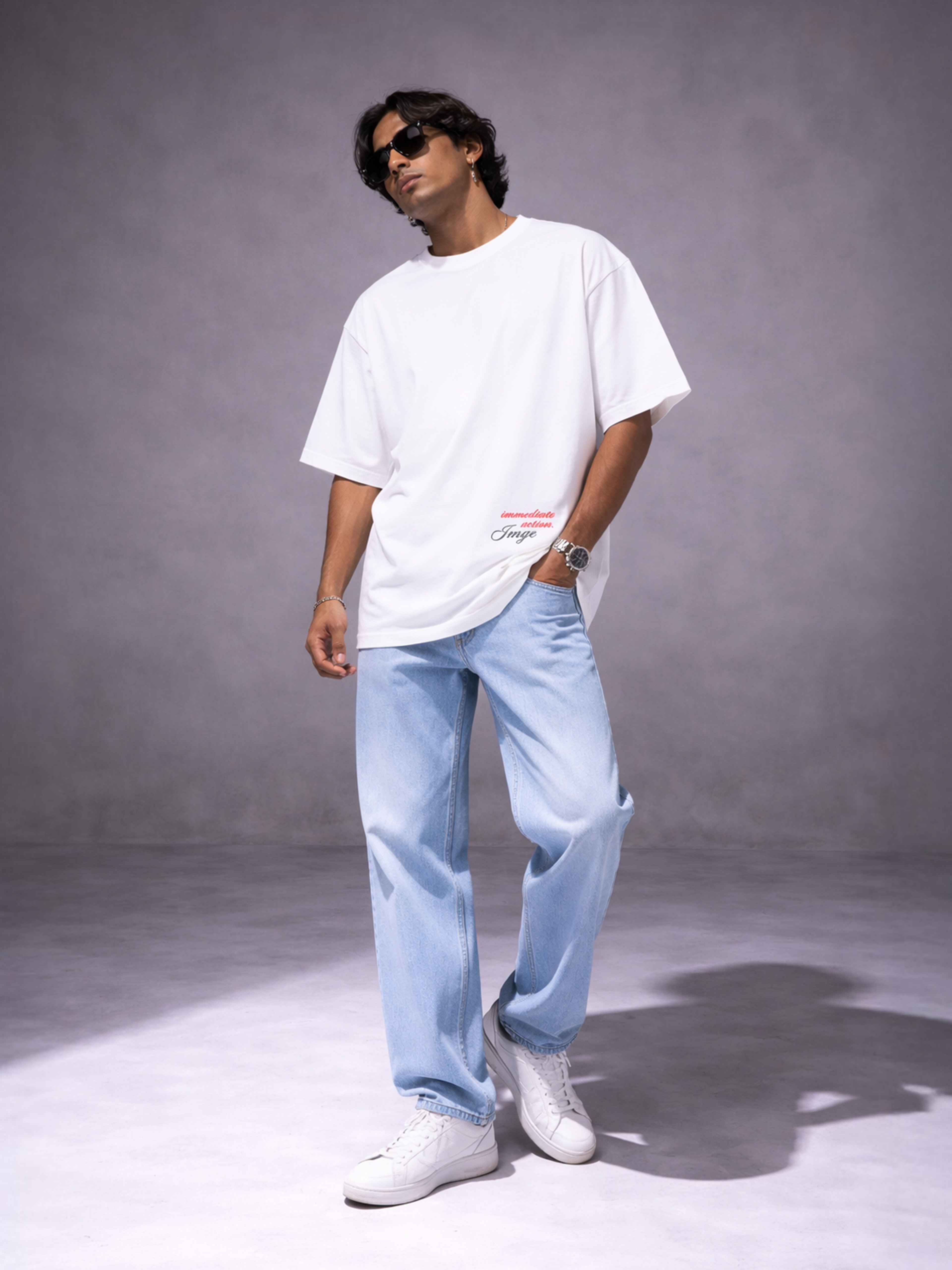 GET RICH TEE - WHITE