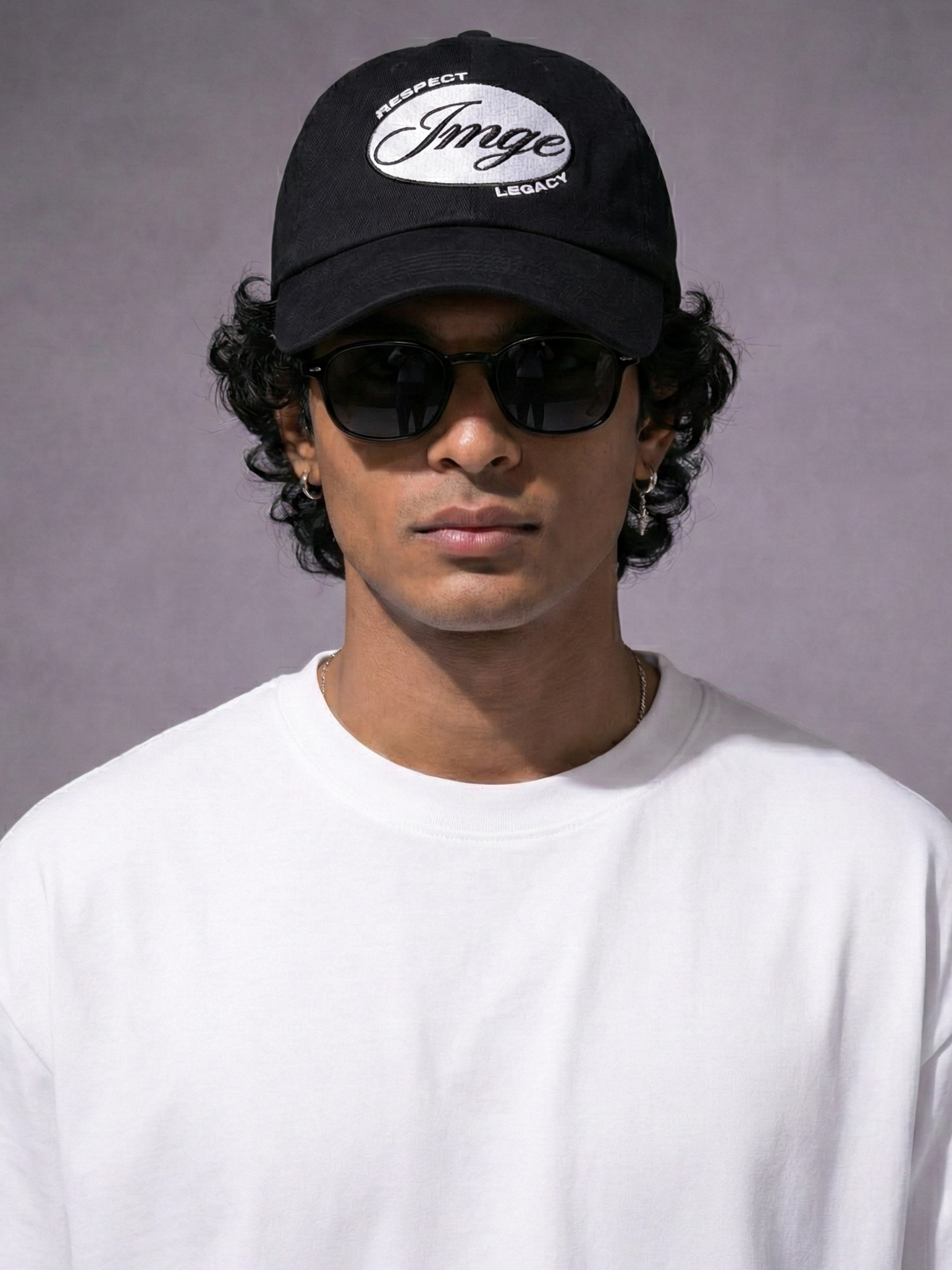 RESPECT/LEGACY BASEBALL CAP - BLACK