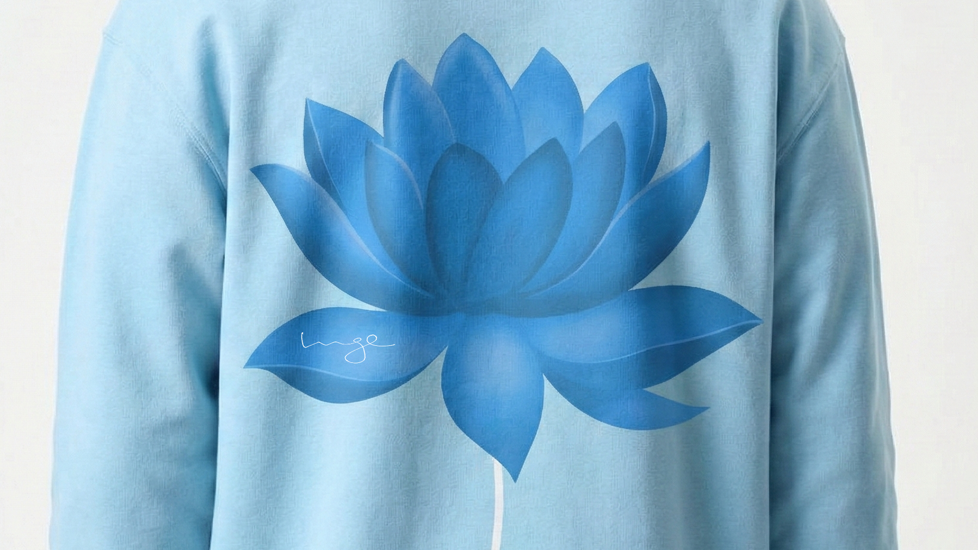 NSK ART STUDIES SWEATSHIRT - SKY BLUE