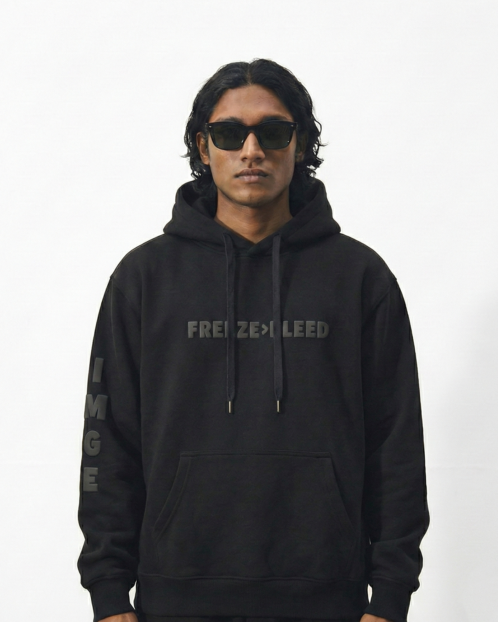 COLD BLOODED HOODIE - BLACK