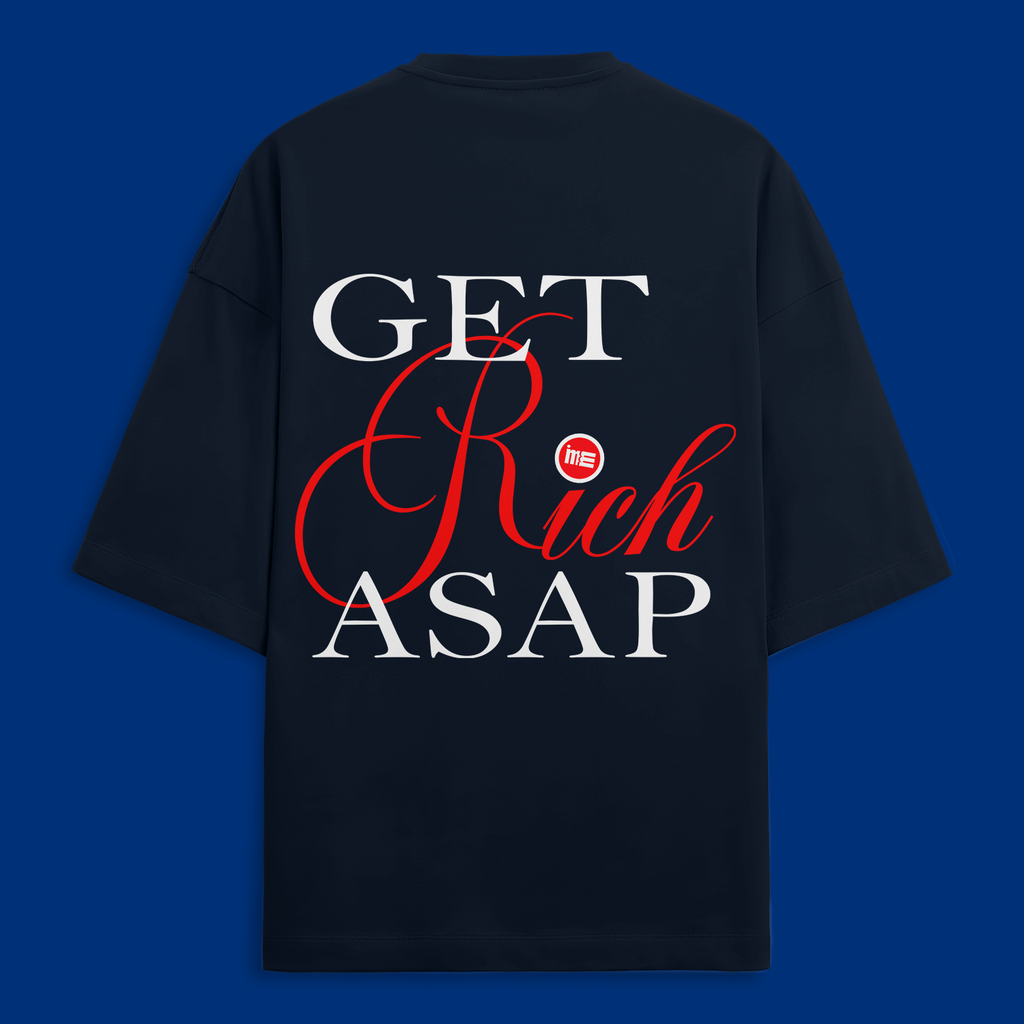 GET RICH TEE - NAVY