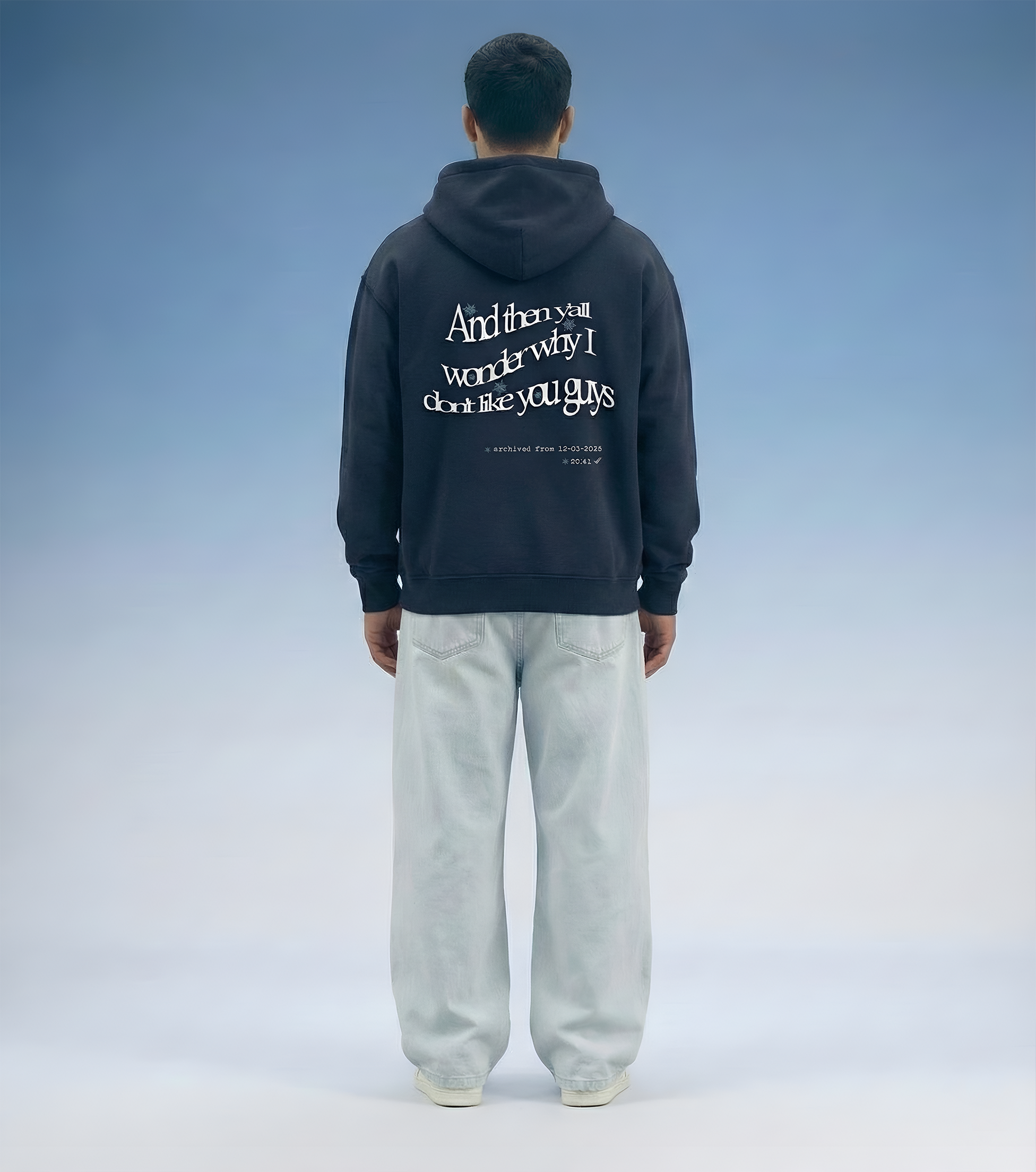 FROM THE ARCHIVES HOODIE - NAVY