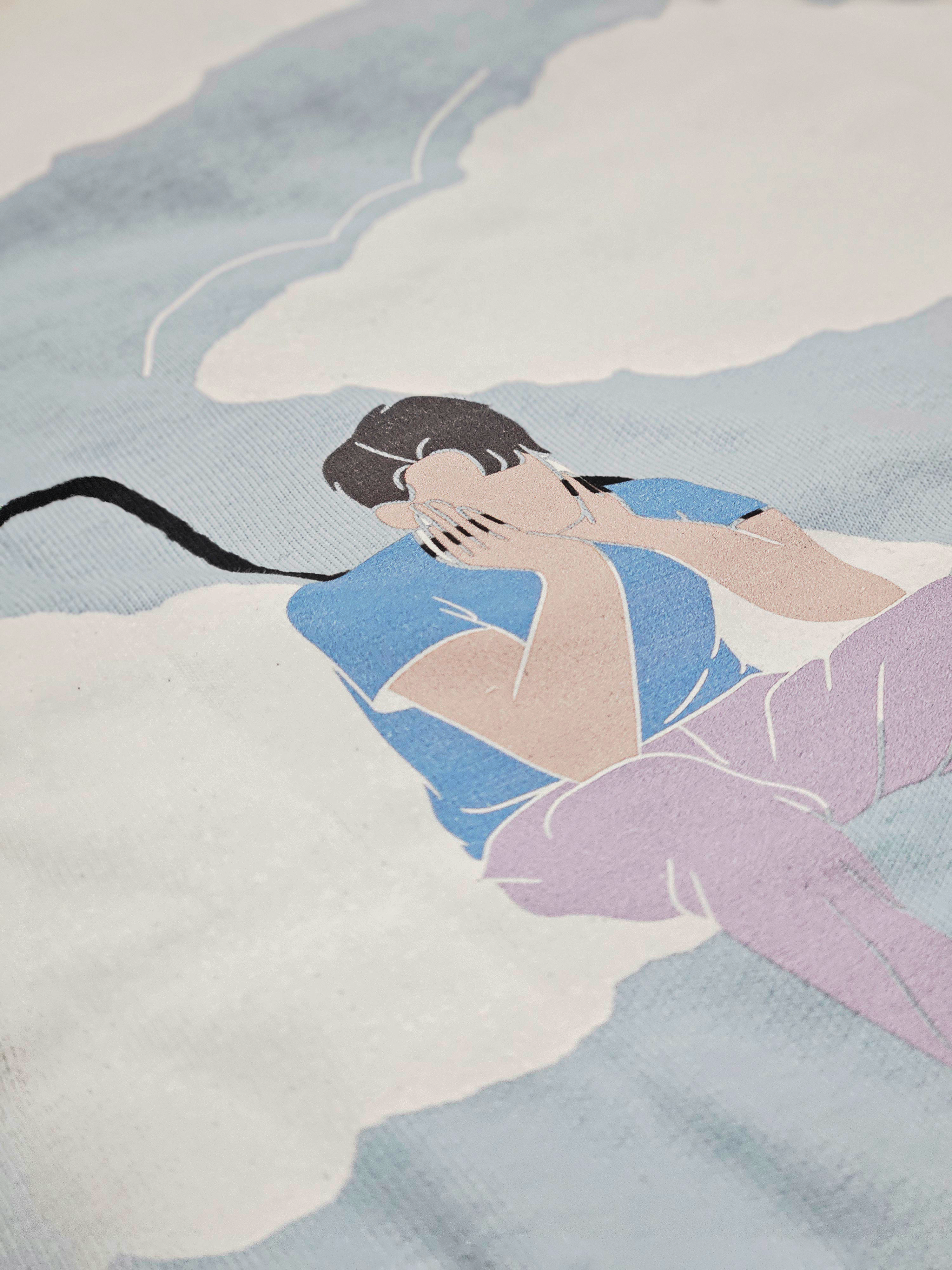 ON CLOUD 3 TEE - LIGHT BLUE