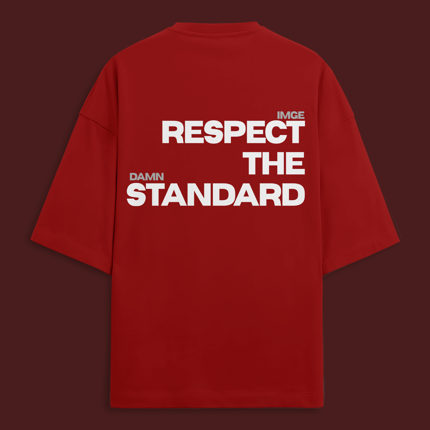 RESPECT TEE - RED