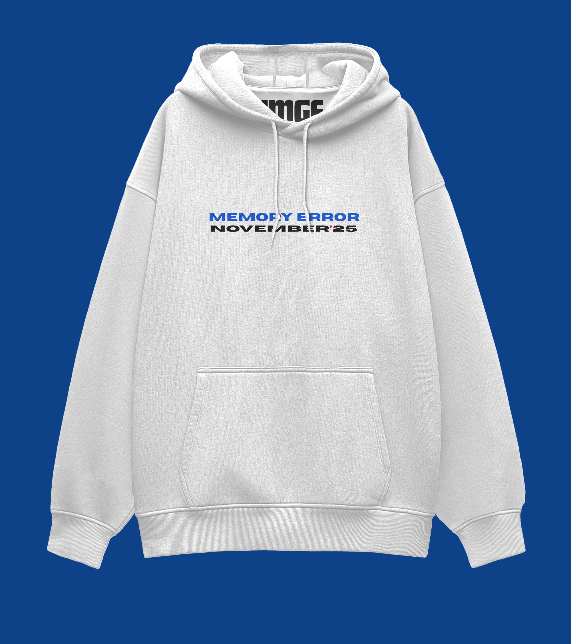 MEMORY CORRUPT HOODIE - WHITE